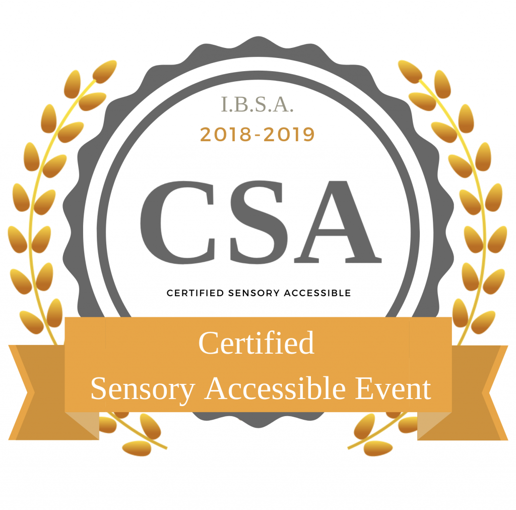 Badge for Certified Sensory Accessible Event